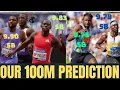 Download Lagu Kishane 9.75, Seville 9.83, Noah 9.90 Kenny 9.79 season's best - Our Bold Worlds'25 100m prediction