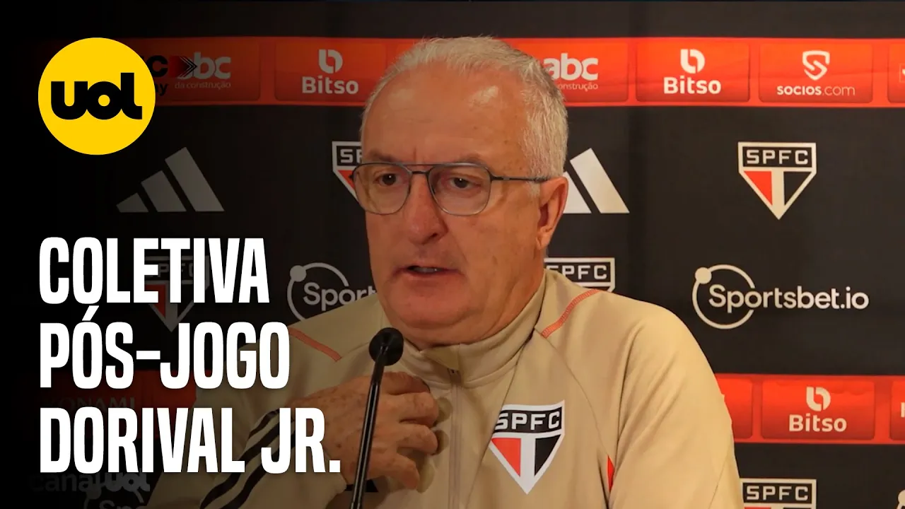 DORIVAL DESCARTA CALLERI NA SUL-AMERICANA E FALA SOBRE PEDRINHO: ‘NÃO TEMOS OUTRO COM ESSE PERFIL’