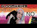GLOOMHAVEN CLASS TIER LIST - COMMUNITY VOTE Did you agree with me