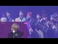 (ENG SUBS) 181201 BTS reaction to Wanna One Emotional 'Record of the Year' Speech @MMA
