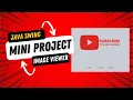 Java Swing mini project How to make an image viewer