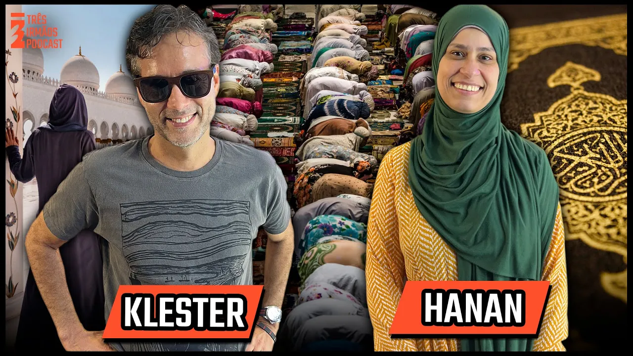 Hanan e Klester Cavalcanti - Divulga Islam - Alcorão -Podcast 3 Irmãos #405