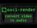 Osci-Render Tutorial - Drawing s With Sound