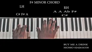 kuami eugene wa ye wie ft obaapa christy piano tutorials