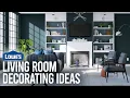 Living Room Decorating Ideas Lowe s Design Basics
