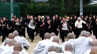suzuran vs housen epic fight scene crows zero 2