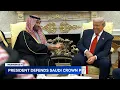 President Trump defends Saudi Arabia s MBS after Mary Bruce raises Khashoggi killing question
