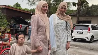 fazura nyamma behind the scene untuk muzik video raya pum pang