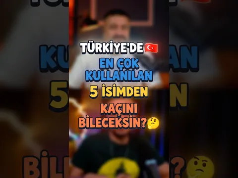 Türkiye’nin 1 Numaralı İsmini Buldular😂