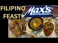 We Tried Max s Famous Filipino Feast - Fried Chicken Sinigang Caldereta More