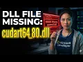 Cudart64 - 80 dll Not Found Here s the Fast Fix