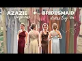 Another AZAZIE pop-up BRIDESMAID dress try-on