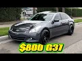 picking up a 800 G37 from MARKETPLACE Can we save it