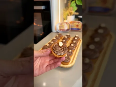 ميني تارت بالكراميل و اللوز و غناش الشوكولا #وصفات #food #recipe