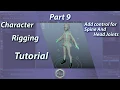 Character Rigging Tutorial Chapter 9 Add Controls For Spine And Neck