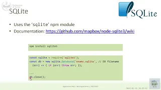WA1-2023-L07 Asynchronous programming SQLite