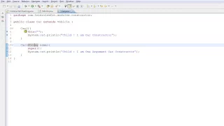 IN JAVA WHAT IS CONSTRUCTOR CHAINING EXAMPLE DEMO