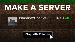 How To Make a Minecraft Server Java Edition 2026