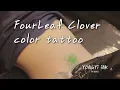 four leaf clover tattoo YONGYi iNK in Seoul