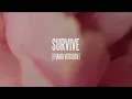 Lewis Capaldi - Survive (Piano Version) [Official Visualizer]