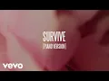 Download Lagu Lewis Capaldi - Survive (Piano Version) [Official Visualizer]