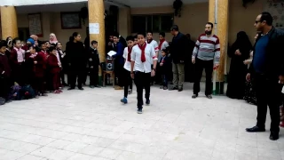 استعراض اغنية تعظيم سلام تدريب كابتن طارق دندنها