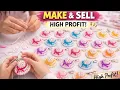 I Made 20 Beaded Hat Keychains SOLD Them ALL DIY Make Sell