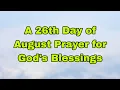 Download Lagu Let's Pray Together for Blessings On the 26th Day of August 🙏 Tuesday, August 26, 2025