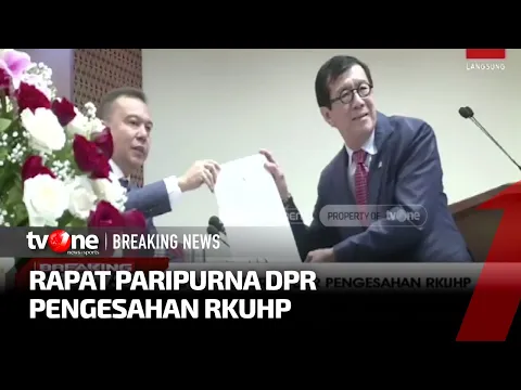 DPR Sahkan RKUHP Menjadi Undang-Undang
