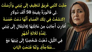 كن تي استأجرت فريق تنظيف لمنزلي أقاربها سينتقلون للعيش هنا 