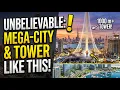 Unbelievable How they actually built a futuristic mega-city and Dubai Creek Tower like this