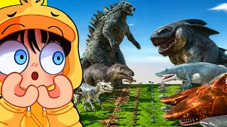 Time GODZILLA vs Time MEGALODON no ARBS ( Saito Reage )