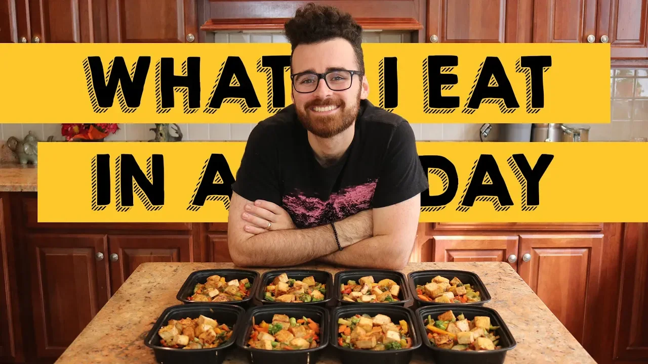 What I Eat in a Day - Ep.3    Plant Based Meal Prep