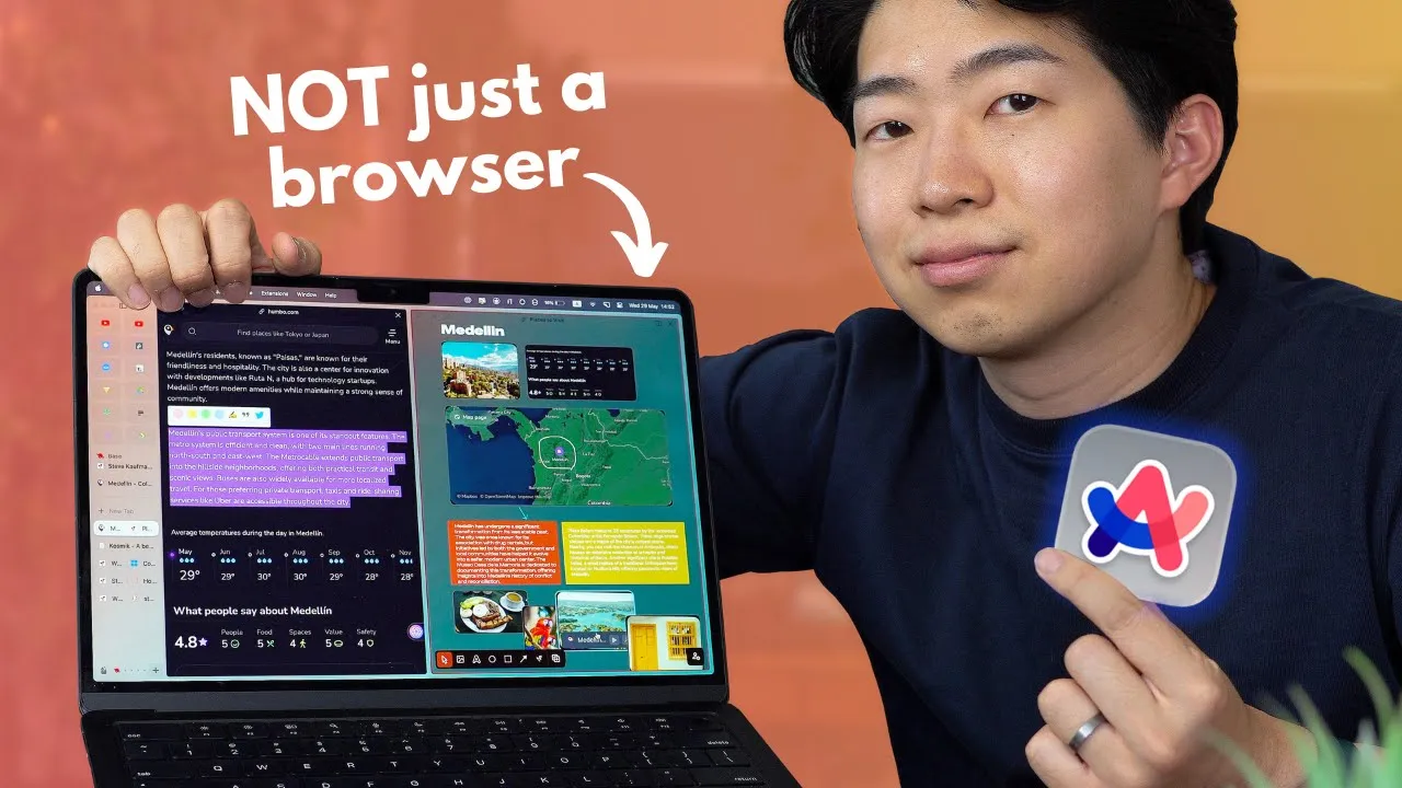 Outline Video How I've Been Using Arc Browser to Collect and Organize Information for 1 Year