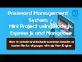How to create and include a common Header or Footer in EJS engine in Hindi Mini Project Part-10