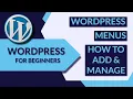 How to Add a Menu In WordPress Create and Manage Header and Footer Menus in WordPress