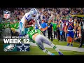 Philadelphia Eagles vs Dallas Cowboys Game Highlights 2025 NFL Season Week 12