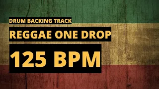 Download Reggae One Drop Backing Track | Drum Metronome | 125 BPM MP3