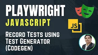 Playwright with Javascript Record Play Scripts In Playwright Test Generator Codegen Part 6