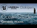 Unreal Engine 4 Gerstner Waves Ocean Material Livestream