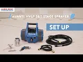 Avanti 3 5 Stage HVLP Set up and Clean up