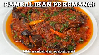RESEP DARI SURGA 😭🫵 SAMBEL IKAN PE KEMANGI BIKIN NGABISIN NASI