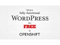 Setup a WordPress site for free at OpenShift
