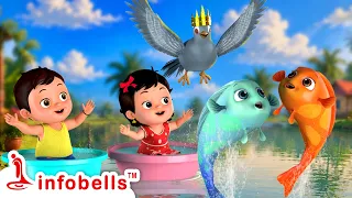 নোটন নোটন - Noton Noton paira gulo | Bengali Rhymes for Children | Infobells #bengalirhymes