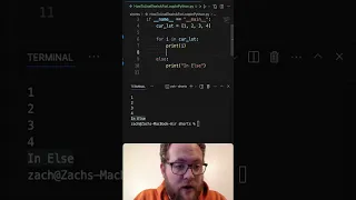 How To Use Else In A For Loop In Python