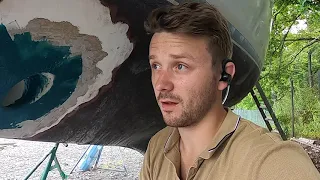 Sailing boat Snowbird Ep 4 Hallberg Rassy Rasmus 35 Installing a bow thruster and more