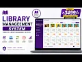 Library Management System Project Web Based Library Software