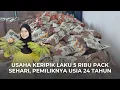 Usaha Keripik Pisang Laku 5000 Pack per Hari, Ownernya Masih Muda Usia 24 Tahun