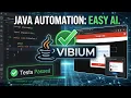 Vibium with Java
