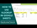 VLOOKUP Google Sheets How to Use VLOOKUP in Google Sheets Retrieve Data from a Cell